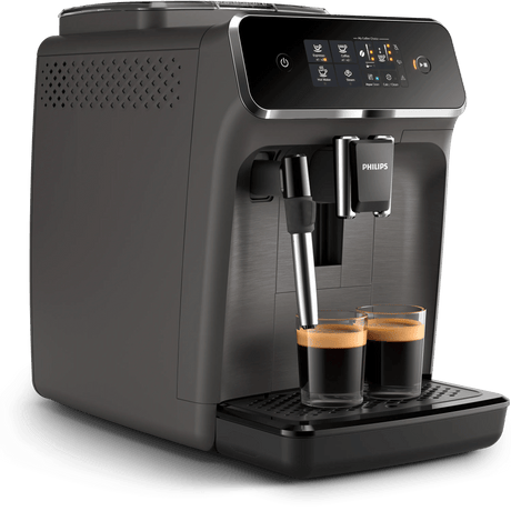 Philips | Espresso Coffee Maker | EP2224/10 | Pump pressure 15 bar | Built-in milk frother | Fully automatic | Kashmir Gray