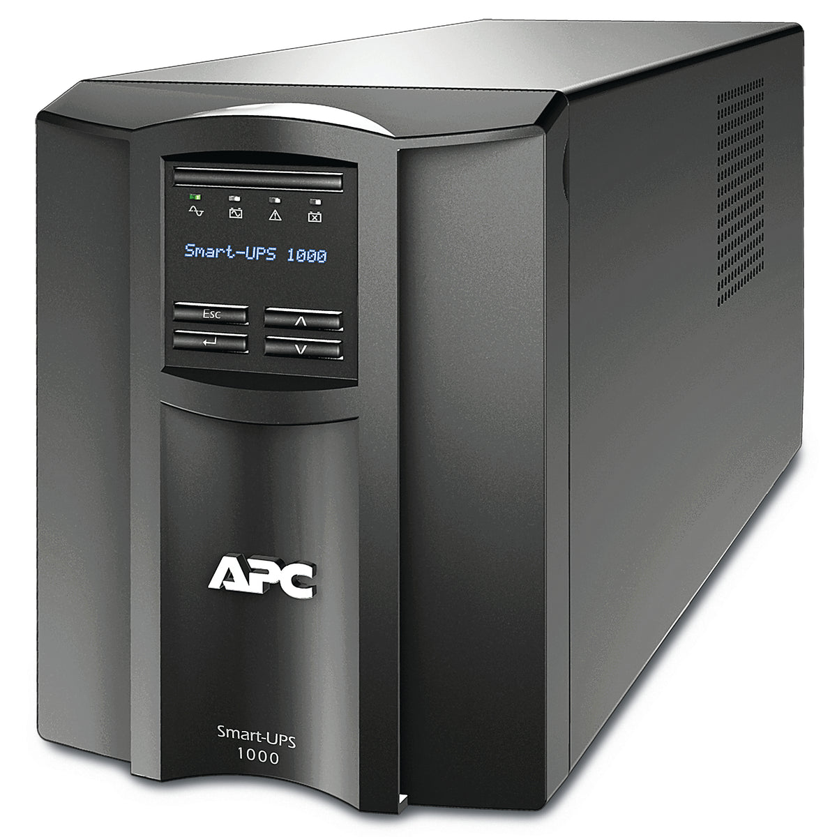Schneider Electric APC Smart-UPS, Tower, 8x IEC C13 outlets, SmartConnect Port+SmartSlot, AVR, LCD | SMT1000IC | 1000 VA | 700 W | 230 V