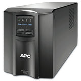 Schneider Electric APC Smart-UPS, Tower, 8x IEC C13 outlets, SmartConnect Port+SmartSlot, AVR, LCD | SMT1000IC | 1000 VA | 700 W | 230 V