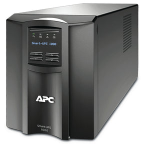 Schneider Electric APC Smart-UPS, Tower, 8x IEC C13 outlets, SmartConnect Port+SmartSlot, AVR, LCD | SMT1000IC | 1000 VA | 700 W | 230 V