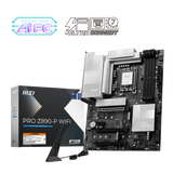 MSI PRO Z890-P WIFI | Processor family Intel | Processor socket LGA1851 | DDR5 UDIMM | Supported hard disk drive interfaces SATA, M.2 | Number of SATA connectors 4