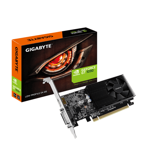 Gigabyte | GV-N1030D4-2GL 1.0 | NVIDIA | 2 GB | GeForce GT 1030 | DDR4 | DVI-D ports quantity 1 | HDMI ports quantity 1 | PCI Express 3.0 | Memory clock speed 2100 MHz | Processor frequency 1417 MHz