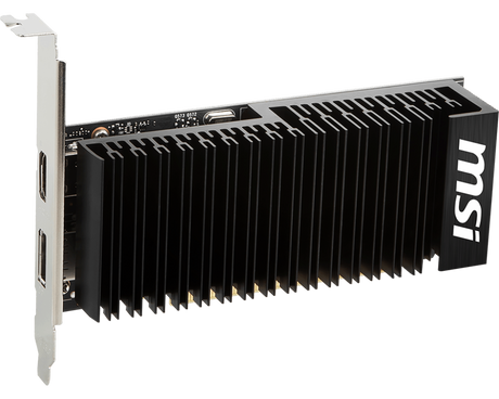 MSI | GeForce GT 1030 2GHD4 LP OC | NVIDIA | 2 GB | GeForce GT 1030 | DDR4 | HDMI ports quantity 1 | PCI Express 3.0 x16 (uses x4) | Memory clock speed 2100 MHz