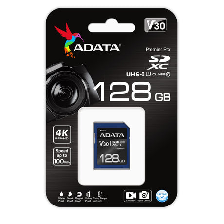 ADATA | Premier Pro | UHS-I | 128 GB | SDXC | Flash memory class 10