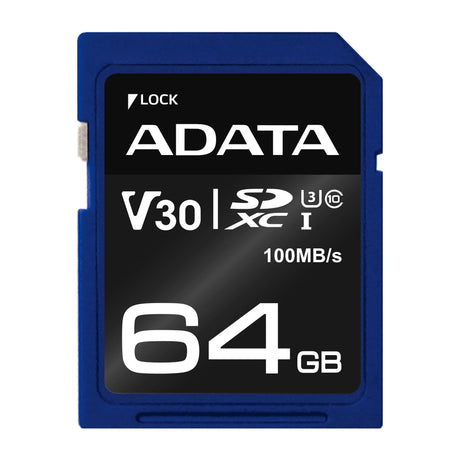 ADATA | Premier Pro | UHS-I | 64 GB | SDXC | Flash memory class 10