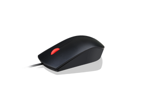 Lenovo Essential USB Wired Mouse, 1600 DPI, 1.8 m, 3 Buttons, Black | Lenovo | Essential USB Mouse | wired | Optical sensor | Black