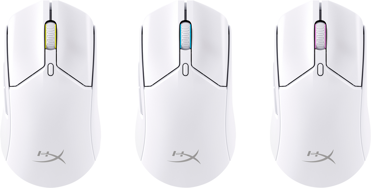 HP HyperX Pulsefire Haste 2 W/L White