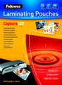 Fellowes | Laminating Pouch PREMIUM | A4 | Glossy | Thickness: 125 micron, Qty Per Pack: 100 pcs; Ideal for notices, craft materials, signage and frequently handled documents; Compatible with all laminator brands