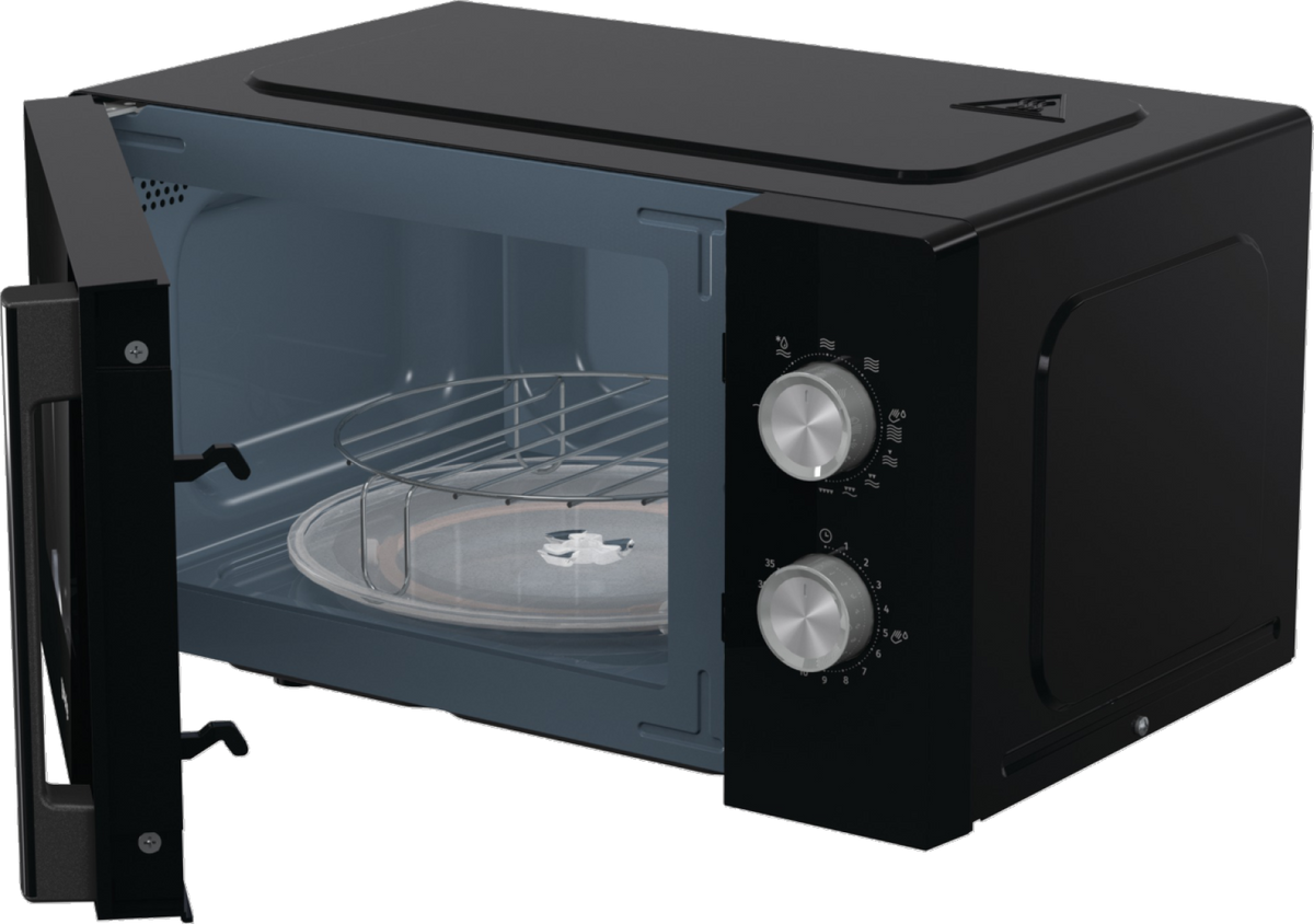Gorenje | Microwave Oven | MO20E2BH | Free standing | 800 W | 20 L | Grill | Black