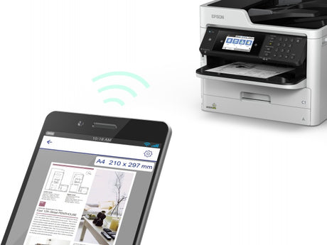 Epson WorkForce Pro WF-M5799DWF Spausdintuvas rašalinis B/W MFP A4, Counter From 20K to 60K (Used)