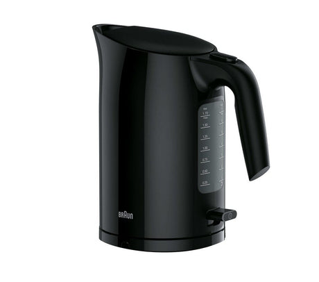 Braun | Kettle | WK3100BK PurEase | Standard | 2200 W | 1.7 L | Plastic | 360° rotational base | Black