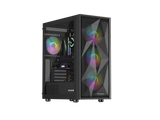 Genesis Gaming PC Case | Diaxid 605 ARGB | Midi Tower | Black