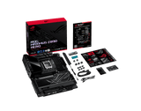Asus ROG MAXIMUS Z890 HERO | Processor family Intel | Processor socket LGA1851 | DDR5 | Supported hard disk drive interfaces M.2, SATA | Number of SATA connectors 4