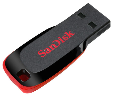 SanDisk Cruzer Blade USB atmintinė 32GB, Black/Red