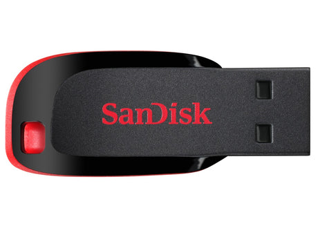 SanDisk Cruzer Blade USB atmintinė 32GB, Black/Red