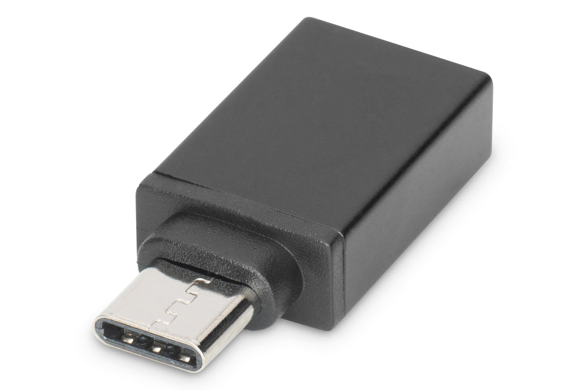 Digitus | USB Type-C adapter, type C to A M/F, 3A, 5GB, 3.0 Version | AK-300506-000-S | Plug USB C | Jack USB A