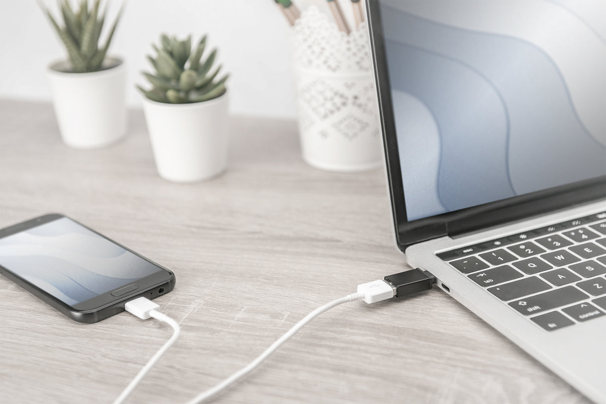 Digitus | USB Type-C adapter, type C to A M/F, 3A, 5GB, 3.0 Version | AK-300506-000-S | Plug USB C | Jack USB A