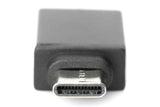 Digitus | USB Type-C adapter, type C to A M/F, 3A, 5GB, 3.0 Version | AK-300506-000-S | Plug USB C | Jack USB A