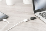 Digitus | USB Type-C adapter, type C to A M/F, 3A, 5GB, 3.0 Version | AK-300506-000-S | Plug USB C | Jack USB A