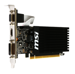 MSI | GT 710 2GD3H LP | NVIDIA | 2 GB | GeForce GT 710 | DDR3 | DVI-D ports quantity 1 | HDMI ports quantity 1 | PCI Express 2.0 x16 (uses x8) | Memory clock speed 1600 MHz | Processor frequency 954 MHz | VGA (D-Sub) ports quantity 1