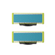 Philips | Replaceable blade (2 pcs) | QP225/50 OneBlade | Black/Green