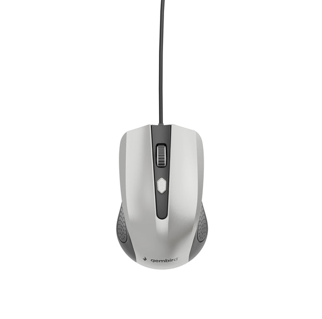 Gembird | Mouse | MUS-4B-01-BS | Standard | USB | Black/ silver