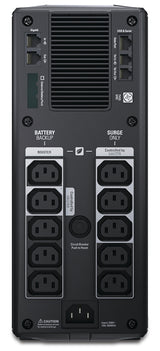 Schneider Electric APC Back-UPS Pro, Tower, 10x IEC C13 outlets, AVR, LCD, user-replaceable battery | BR1500GI | 1500 VA | 865 W | 230 V
