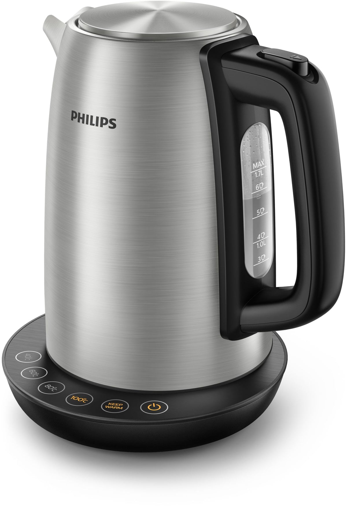 Philips | Kettle | HD9359/90 | Electric | 2200 W | 1.7 L | Plastic/Stainless Steel | 360° rotational base | Grey