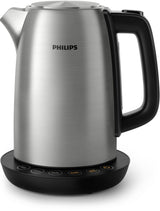 Philips | Kettle | HD9359/90 | Electric | 2200 W | 1.7 L | Plastic/Stainless Steel | 360° rotational base | Grey