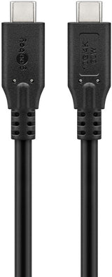 Goobay | USB-C Cable, USB 3.2, 60 W, 10 Gbit/s, Power Delivery | 74205