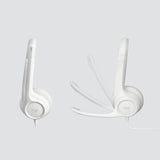 Logitech | USB Computer Headset | H390 | Wired | Over-Ear | Microphone | Noise canceling | Off-white