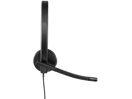 Logitech H570e Mono UC Laidinės ausinės USB-A, Juoda