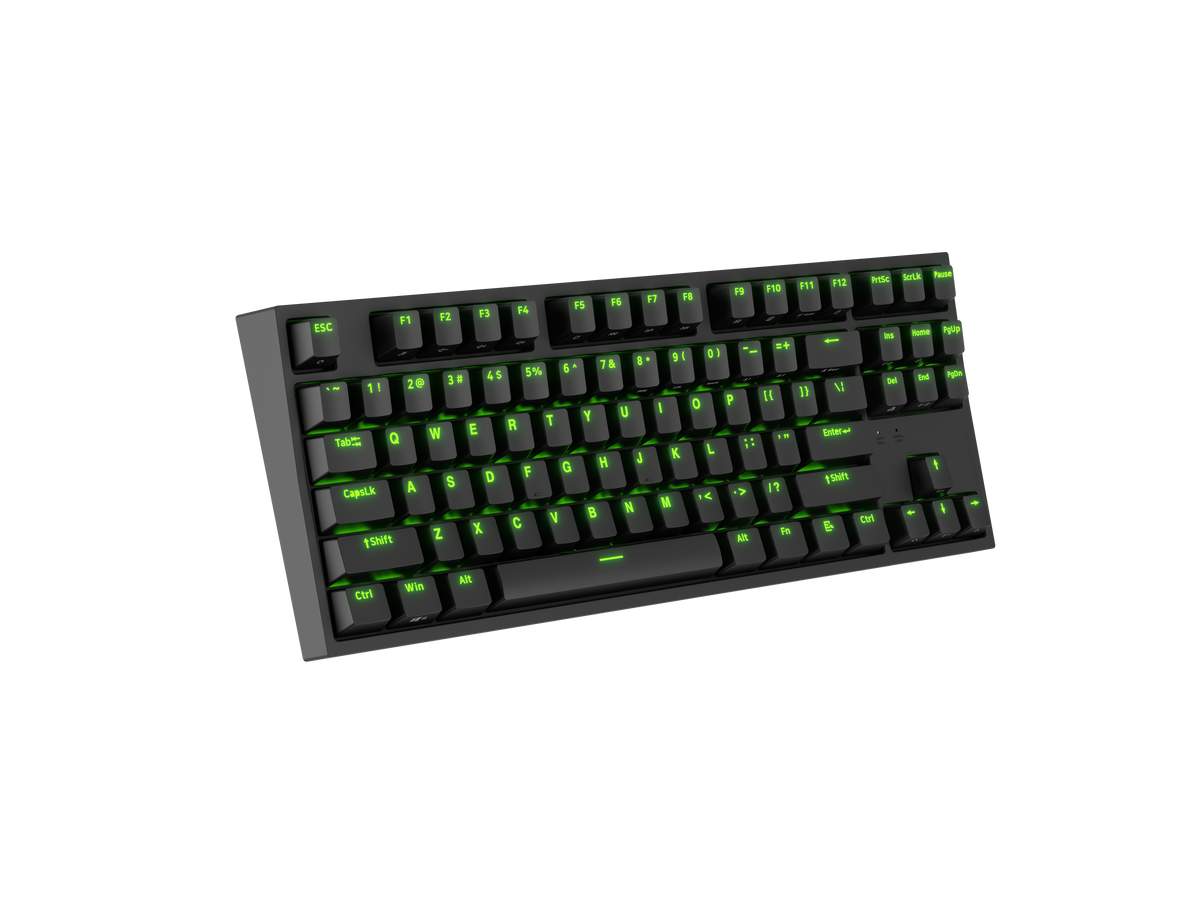 Genesis | THOR 404 TKL | Mechanical Gaming Keyboard | Wired | US | Kailh Box Brown V2 | Black | RGB