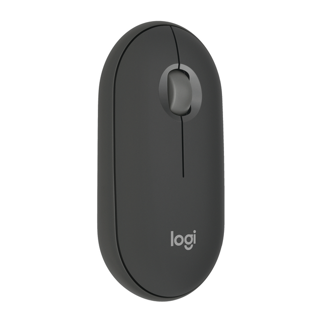 Logitech Pebble 2 M350s Belaidė pelė, RF Wireless + Bluetooth, 4000 DPI, Tonal Graphite