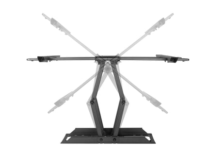 Gembird | Full-motion wall mount | Fixed | 37-80 " | Maximum weight (capacity) 60 kg | Black