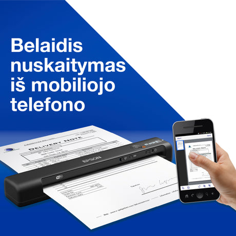 Epson | Wireless Mobile Scanner | WorkForce ES-60W | Colour | Document