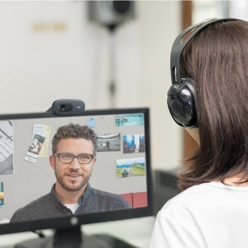 Logitech C505 HD Internetinė kamera HD 1280x720, USB, Graphite