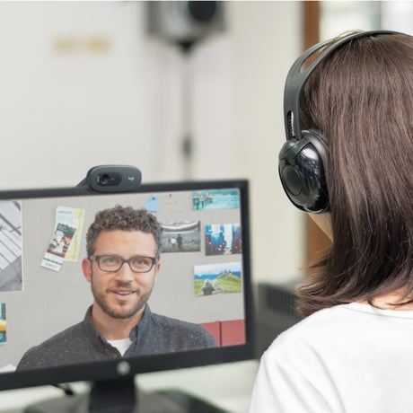 Logitech C505 HD Internetinė kamera HD 1280x720, USB, Graphite