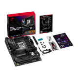 Asus ROG STRIX X870E-E GAMING WIFI | Processor family AMD | Processor socket AM5 | DDR5 | Supported hard disk drive interfaces SATA, M.2 | Number of SATA connectors 4