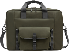 HP Modular 15.6 Top Load, 3-in-One (Pouch, Top Load, Sleeve), Water Resistant, Cable Pass-through, 22 Liter Capacity - Dark Olive Green