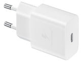 Samsung EP-T1510 15W AC Maitinimo adapteris USB-C + Kabelis USB-C, Balta
