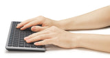 Kensington KB435 EQ Rechargeable Multi-Device Compact Klaviatūra RF+BT, US, Space Grey