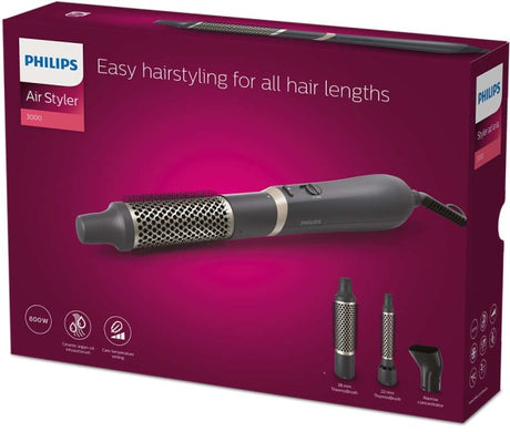 Philips | Hair Styler | BHA301/00 3000 Series | Warranty 24 month(s) | Number of heating levels 3 | 800 W | Black