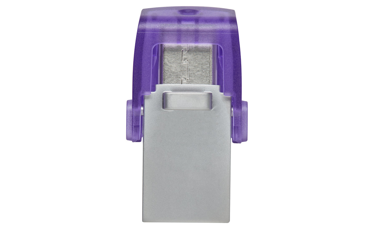 Kingston | DataTraveler | DT Micro Duo 3C | 128 GB | USB Type-C/Type-A | Purple