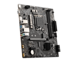 MSI | PRO H610M-G | Processor family Intel | Processor socket LGA1700 | DDR5 | Supported hard disk drive interfaces SATA, M.2 | Number of SATA connectors 4