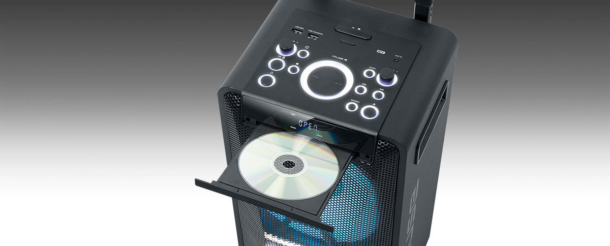 Muse | Party Box Speaker | M-1920DJ | 300 W | Bluetooth | Wireless connection | Portable | Black