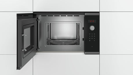 Bosch | Microwave Oven | BFL523MS0 | Built-in | 20 L | 800 W | Stainless steel/Black