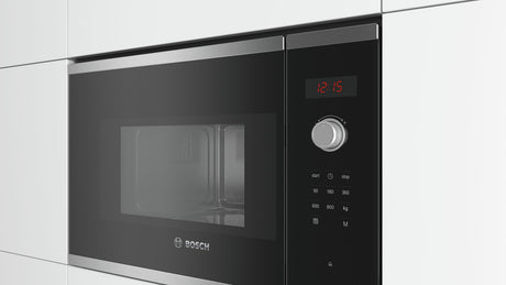 Bosch | Microwave Oven | BFL523MS0 | Built-in | 20 L | 800 W | Stainless steel/Black