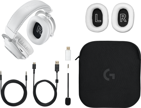 LOGI PRO X 2 LIGHTSPEED Wl Headset WHITE