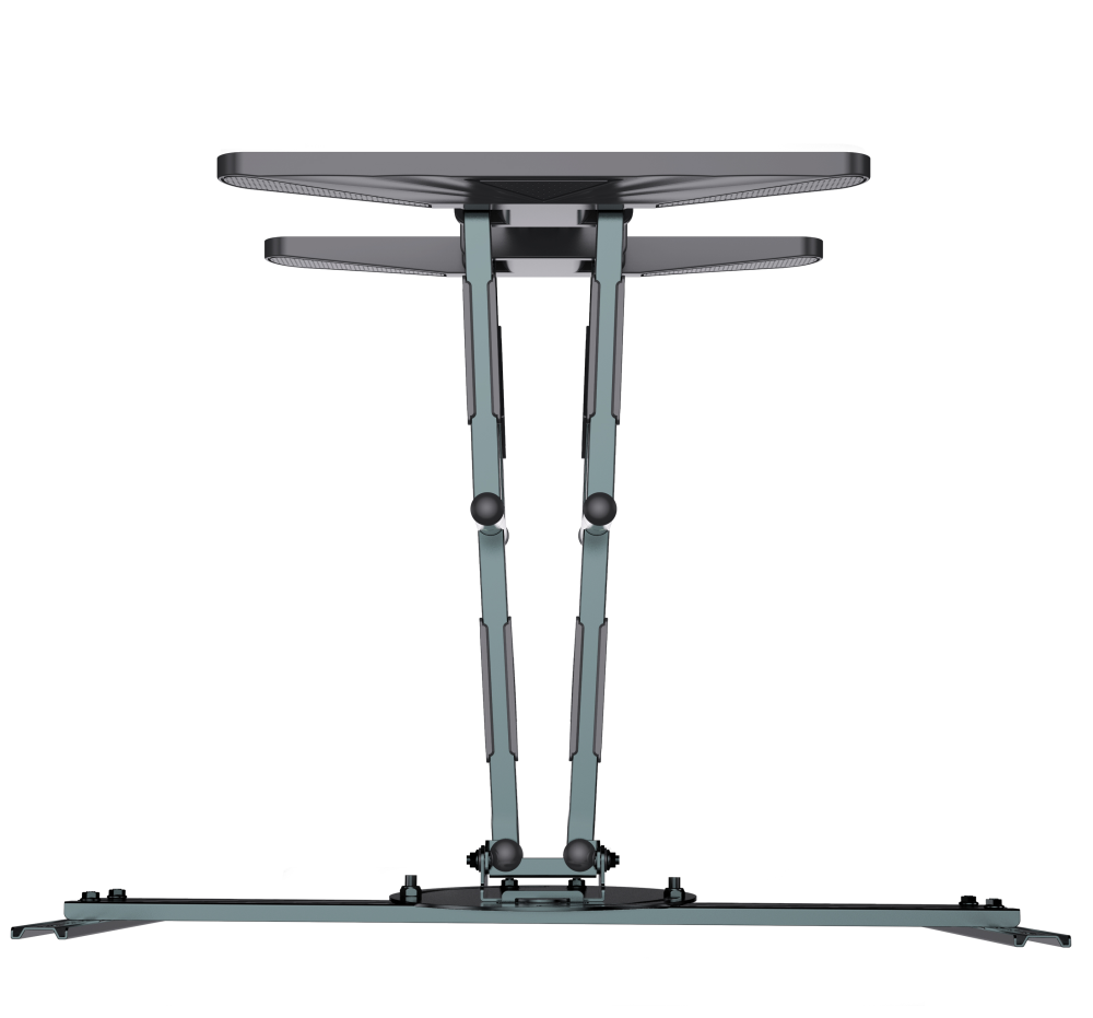 Gembird | Wall mount | WM-80STR-01 | Tilt, swivel, rotate | 40-80 " | Maximum weight (capacity) 50 kg | Black